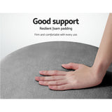 Ottoman Foot Stool Rest Feet Feet Stool Pouffe Padded Seat Pouf Grey/Charcoal