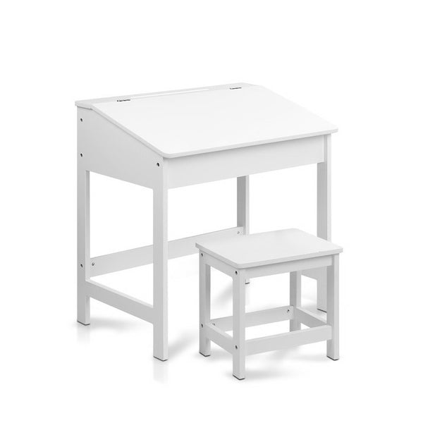 Kids Table and Chairs As  Set For Writing, Drawing Desk Kids D/F