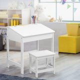 Kids Table and Chairs As  Set For Writing, Drawing Desk Kids D/F