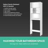 Bathroom Storage Bathroom Cabinet Save Space -in  White