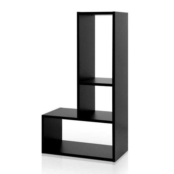 Storage Display DIY L Shaped Display Shelf - Black