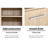 Storage Bathroom 185cm  Furniture Toilet  Cabinet Laundry Natural