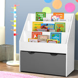 Kids Storage Kids furniture Children's Bookcase Organiser Shelf kids Wooden White