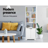 Storage Bookshelf Display Cabinet Bookcase Stand Rack Shelf