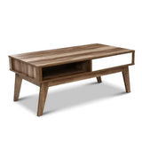 Table With 2 Drawers And a Shelf, dining room table Coffee Table