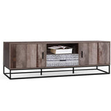 TV Stand 180cm TV Storage TV Cabinet TV Media Unit Rustic Style