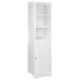 Storage Bathroom Tallboy Furniture Toilet  Cabinet Laundry Cupboard Tall