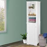 Storage Bathroom Tallboy Furniture Toilet  Cabinet Laundry Cupboard Tall