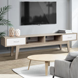TV Stand 180cm Tv  Cabinet Tv Storage with Drawer  Oak Look