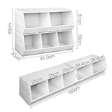 Kids Storage Children Bookcase  Stackable Bookcase Shelf IMP