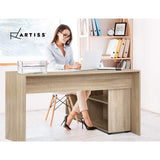 Desk office desk Computer Desk Corner Study desk Table Workstation Bookcase Storage