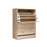 Storage Shoe Rack Shoes Cabinet Shoes shoe storage style draw Shelf in Oak