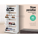 Storage Shoe Rack Shoes Cabinet Shoes shoe storage with 4 areas style Drawer