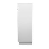 Shoe Cabinet 120cm Shoes Storage Rack High Gloss Cupboard White Drawers