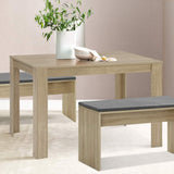 Table Dining Table 4 Seater  Kitchen Tables Oak look 120cm Home Cafe Restaurant