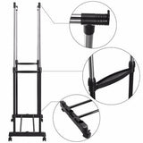 Metal Hanger Garments Portable Adjustable For Clothing Garments Drying Rack Hanger