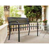 Bench Metal Bench Classic Designs Durable in  Black