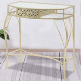 Table Stand Entrance Hall Side Table Glass And Metal