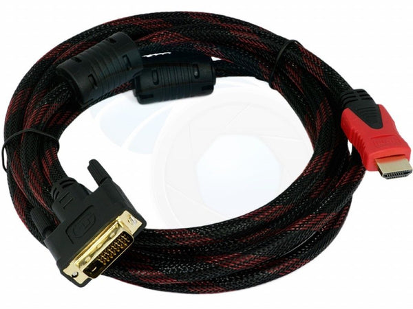 Adapter HDMI to DVI Quality gold color
