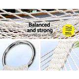 Swing Hammock Double Swing Hammock Bed Cream