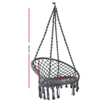 Swing Hammock Swing Hanging Chair - Grey