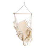 Swing Hammock Hanging Chair Comfy  - Cream