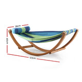 Hammock for Kids Timber Hammock Bed style Swing - Blue