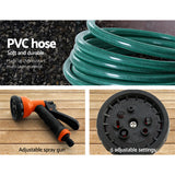 Hose Reel Retractable 10m hassle-free unwind and rewind with Spray Adjustment and Auto Rewind