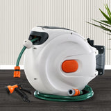 Hose Reel Retractable 20M Garden Water Spray Gun Auto Rewind