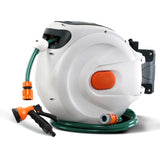 Hose Reel Retractable Spray Gun Hose Reel 30M Water Hose auto system Auto Rewind