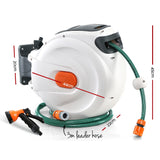 Hose Reel Retractable Spray Gun Hose Reel 30M Water Hose auto system Auto Rewind