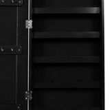 Tall Practical Case Mirror And Storage-bwtt