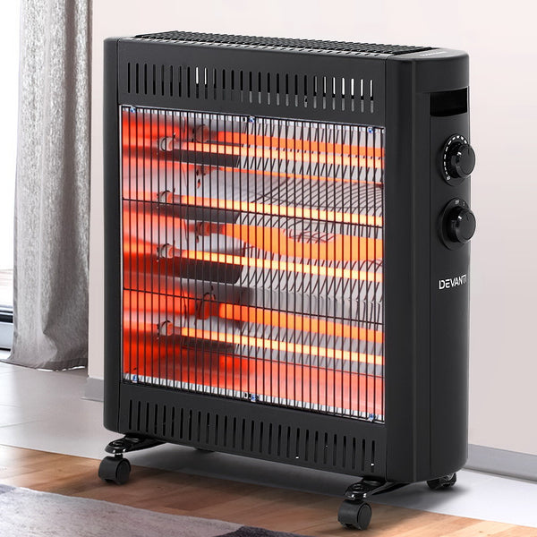 Heater 2200W Portable Electric Convection and Infrared Radiant Heater Heating Panel