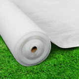 Shade Sun Shade Cloth  3.66x10m Shadecloth Sail Garden Mesh Roll Outdoor White 50% UV
