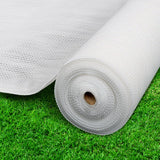 Shade Sun Shade Cloth  3.66x10m Shadecloth Sail Garden Mesh Roll Outdoor White 50% UV