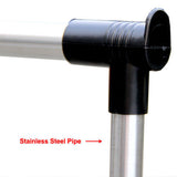 Metal Hanger Garments Portable Adjustable For Clothing Garments Drying Rack Hanger