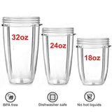 Cups Big Size or Small for For NutriBullet 900W/600W - blender parts