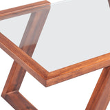 Stand Table Coffee Table Glass And Wood jolgeometro (150)
