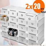 Shoe Storage Organize Store Protect See Stack - Jol Kalito