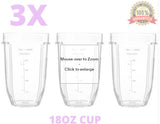 Blender Parts for 1500W / 1000W / 900W Nutri Ninja Cups Blades