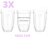 Blender Parts for 1500W / 1000W / 900W Nutri Ninja Cups Blades