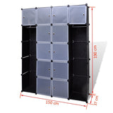 Wardrobe With Shelves Stack able Adjustable