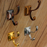 Hooks X5 Set Mount Zinc Alloy Plus Screws