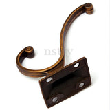 Hooks X5 Set Mount Zinc Alloy Plus Screws