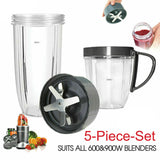 Blade Cross and five pieces total set for For NutriBullet 900W/600W