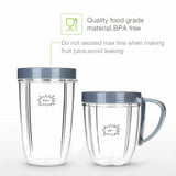 Blade Cross and five pieces total set for For NutriBullet 900W/600W