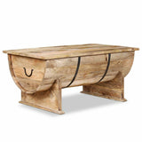 Table wooden handmade open and store jol9013