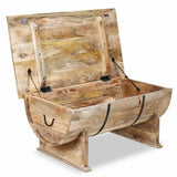 Table wooden handmade open and store jol9013