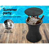 Practical Ice Table. Store, Serve Table jol9040