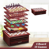 Wooden Case Many Games - jol9096